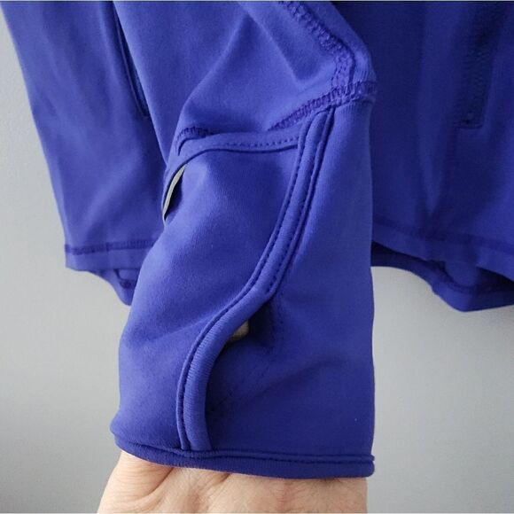 JOIA performance wear full zip  blue stretch UV protection moisture wicking new - Picture 4 of 12